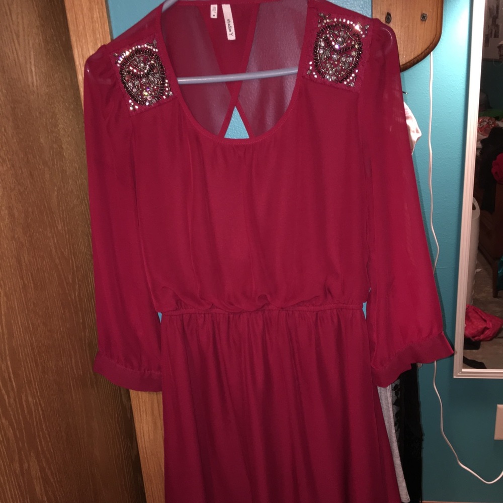 3/4 Quarter Sleeve Length Dress