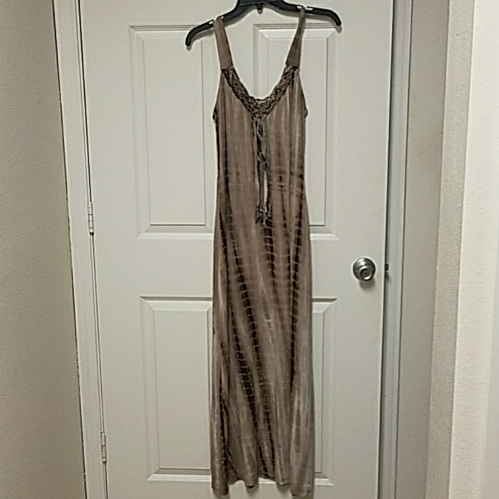 Brown Long Dress