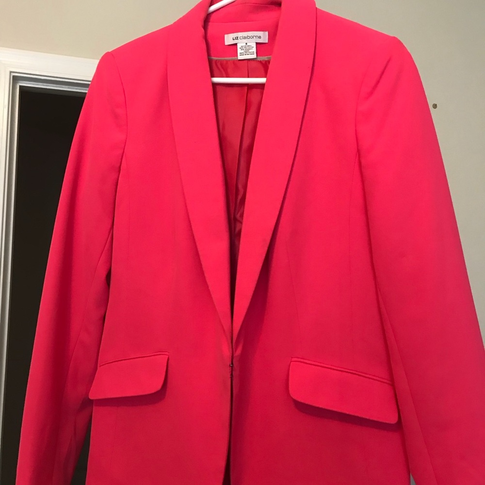 🎉SOLD🎉 Pink Liz Cairborne Blazer