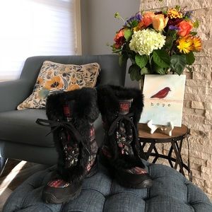 Coach winter boots