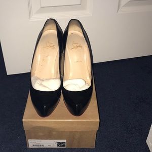 Christian Louboutin Rolando 120 Kid pumps.