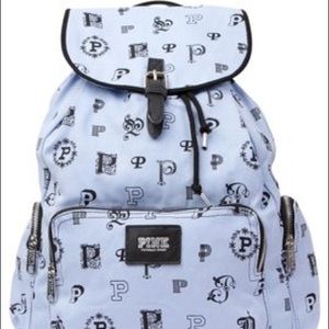🔥PINK Victoria’s Secret baby blue backpack