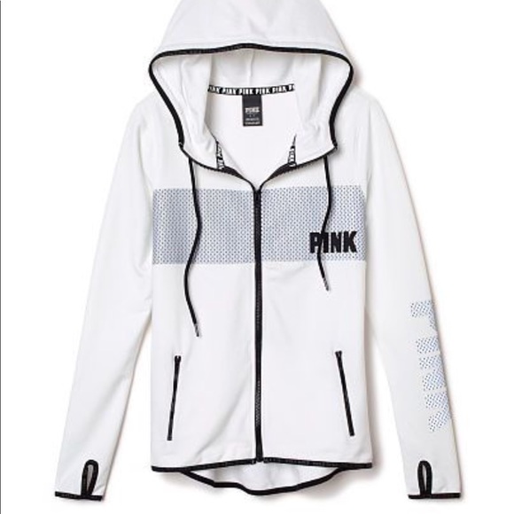 PINK Victoria's Secret Tops - RARE Reflective Pink Hoodie!