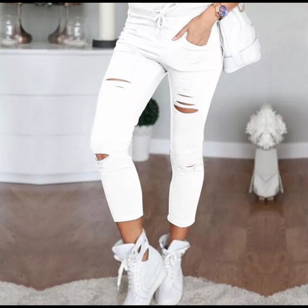 Ripped Jeans Jeggings🌻