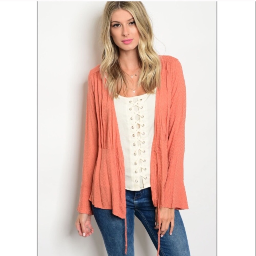 🌟Final Price🌟 Rust Cardigan - Picture 1 of 3