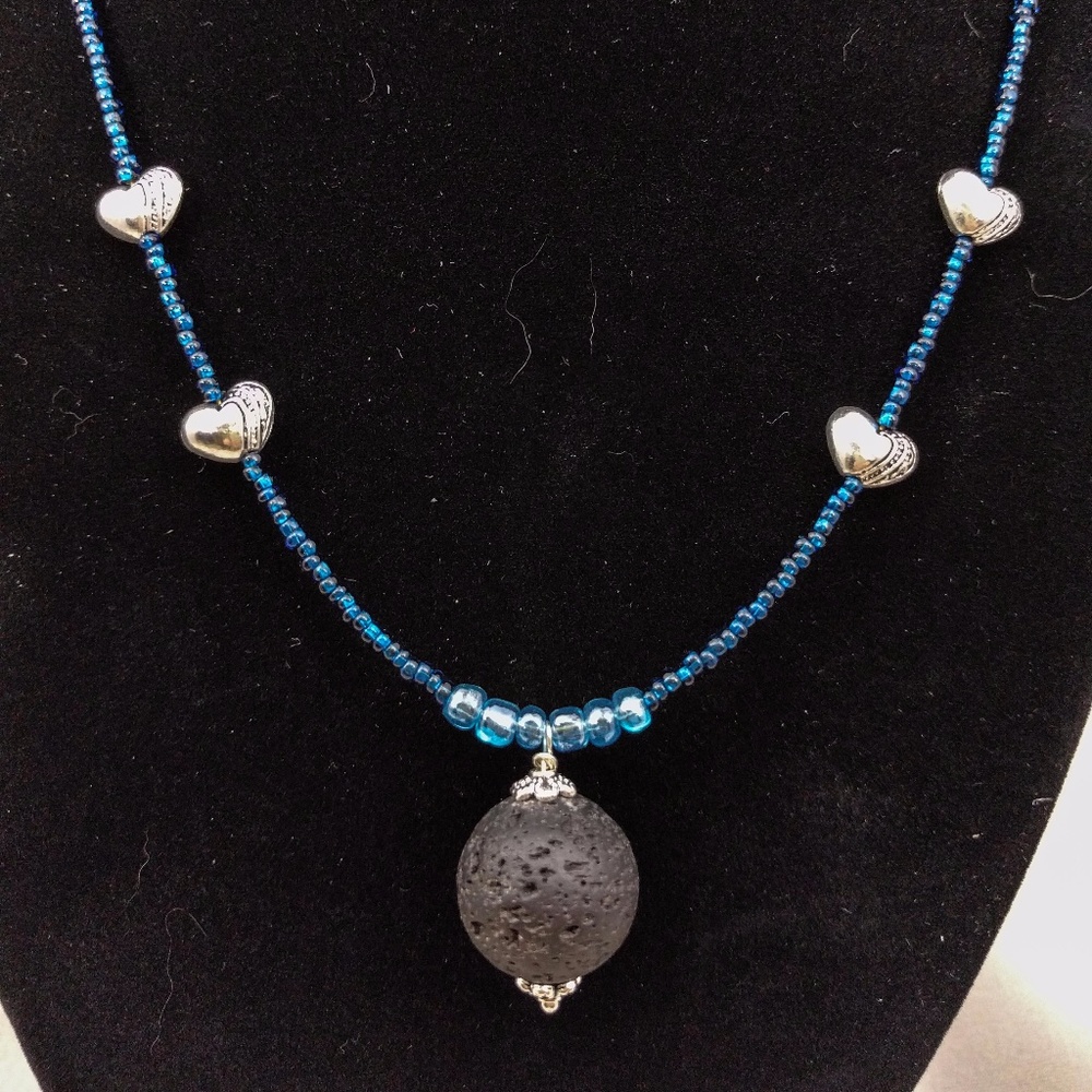 Essential oil necklace