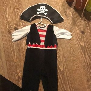 12 Month old Pirate Costume Boy