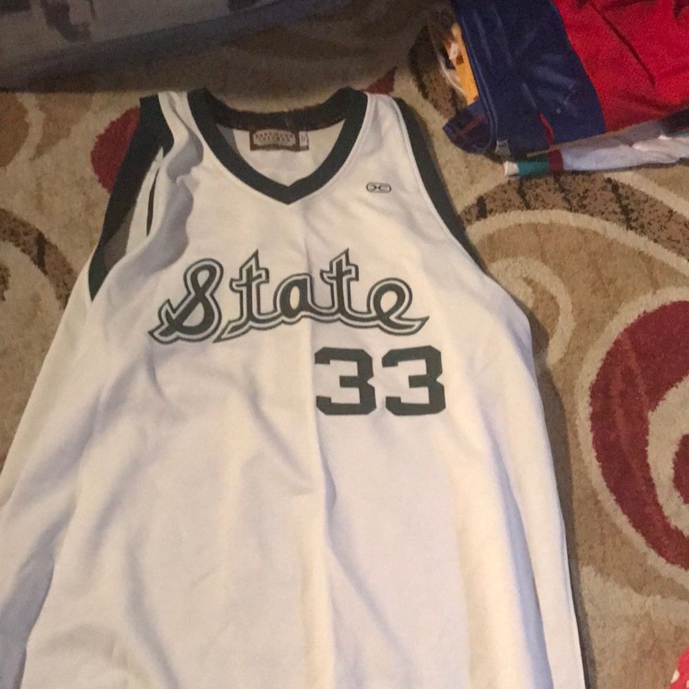 Authentic college basketball jersey