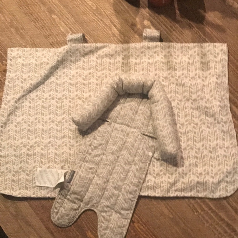 Eddie Bauer Car Seat Canopy and Head supporter