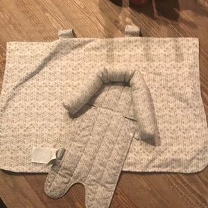 Eddie Bauer Car Seat Canopy and Head supporter