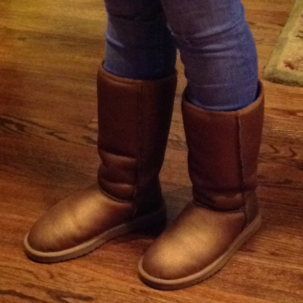Gold uggs