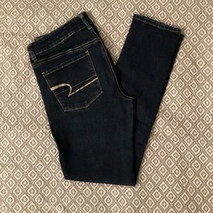 AEO Dark Wash Skinny Jeans