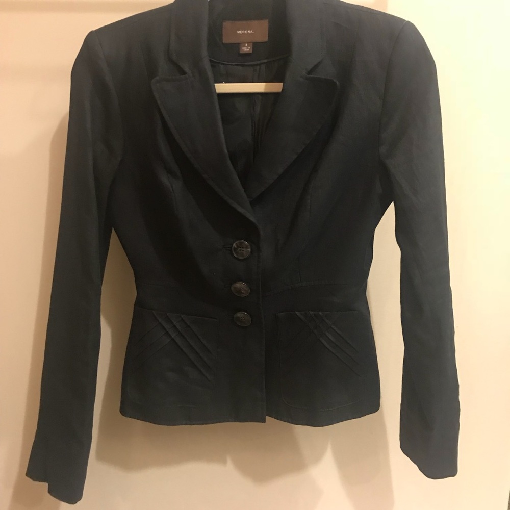 Black Blazer Size 2