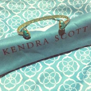 Kendra Scott Veined Turquoise Bracelet