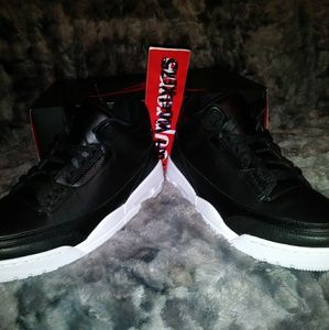 Rare Brand New 11 Nike Jordan Retro 3 Black