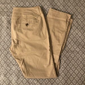 Khaki AEO Skinny Pants
