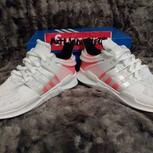 Rare Brand New Size 11 Adidas EQT White Pink