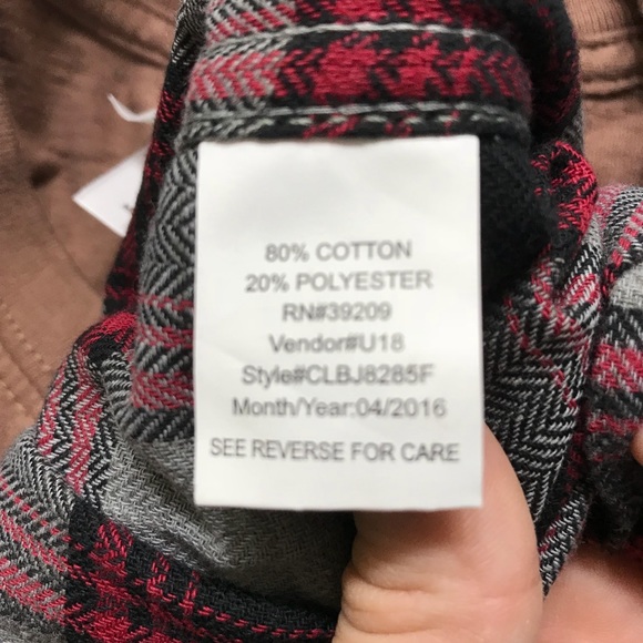 Men’s flannel shirt - Picture 4 of 4