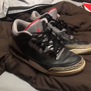 Jordan 3s “Black cements”