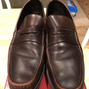 Salvatore Ferragamo Brown Loafers