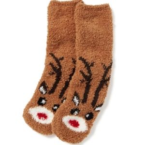 Rudolph socks so soft!!