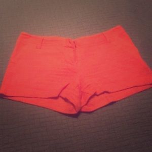 Coral shorts