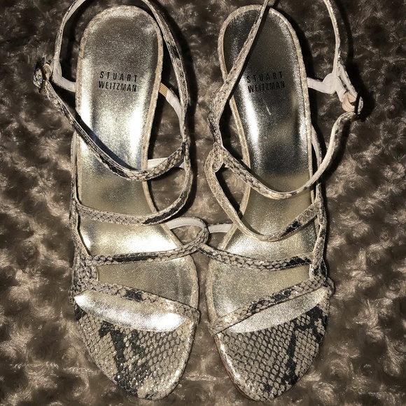Stuart Weitzman Shoes - New Stuart Weitzman Serpent Evening Sandal Stuart Weitzman Shoes - New Stuart Weitzman Serpent Evening Sandal