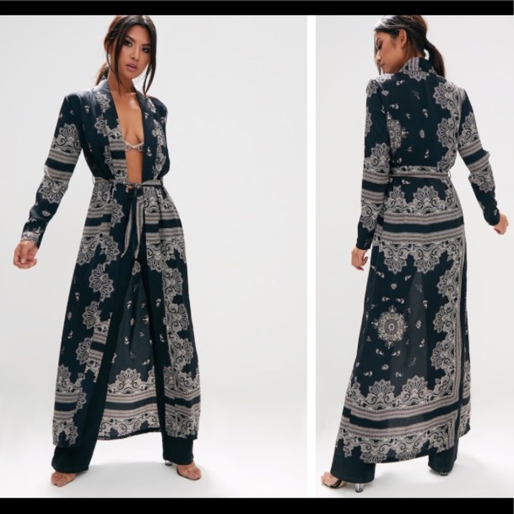 NWT Black Duster Coast