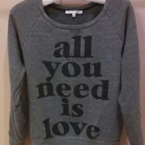All You Need is Love Pullover by Rebecca Minkoff