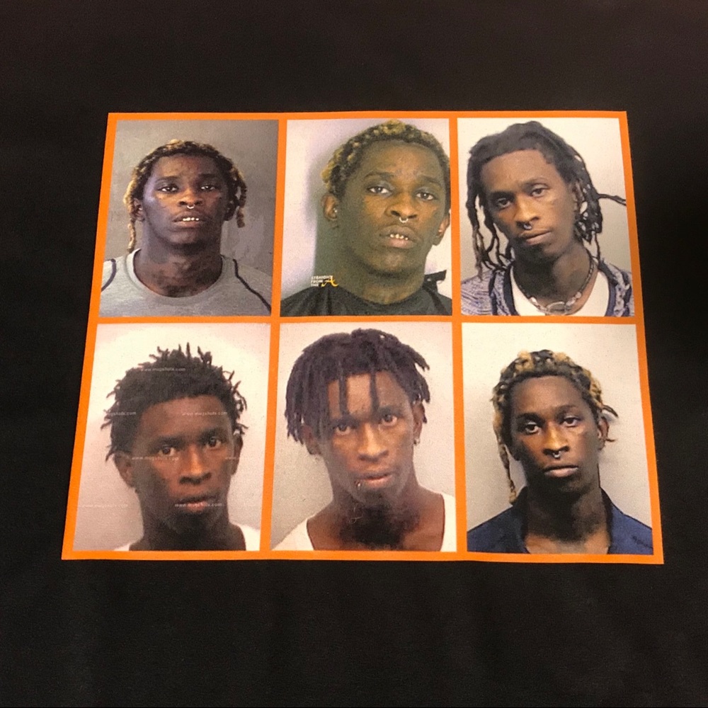 YOUNG THUG THUG SHOTS STREETWEAR T SHIRT