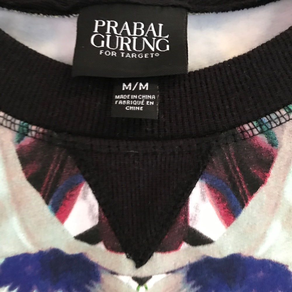 Prabal Gurung For Target Bright Pattern Sweatshirt - image 3