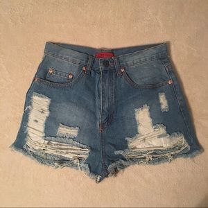 Fashion Nova Denim Shorts