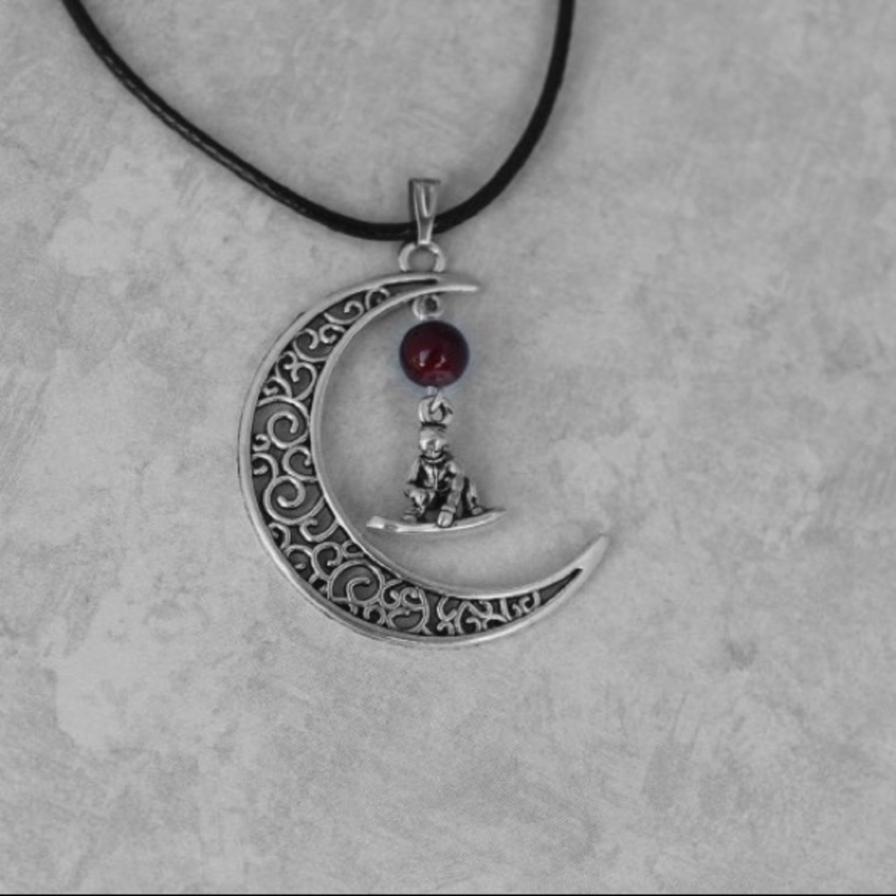 Snow Boarder Necklace
