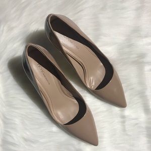 BCBG nude heels