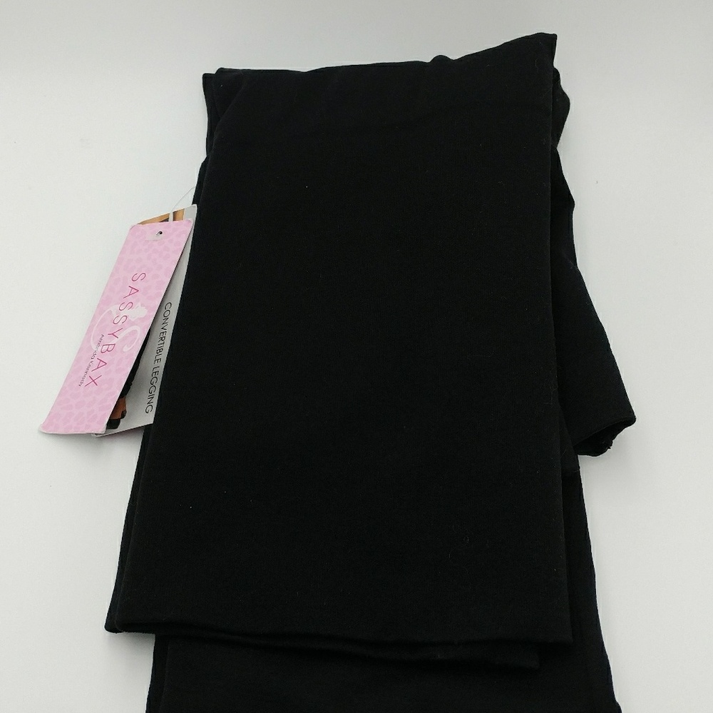 SASSYBAX Cigarette Pant Black XL (Size 16-18)