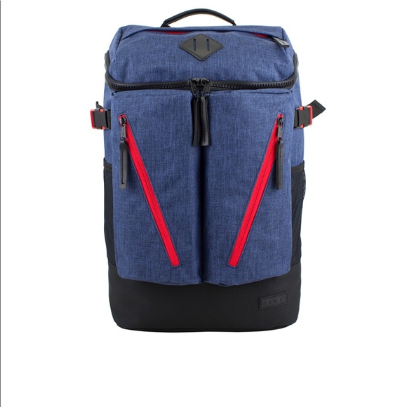 Blue Chambray Backpack - Picture 3 of 6