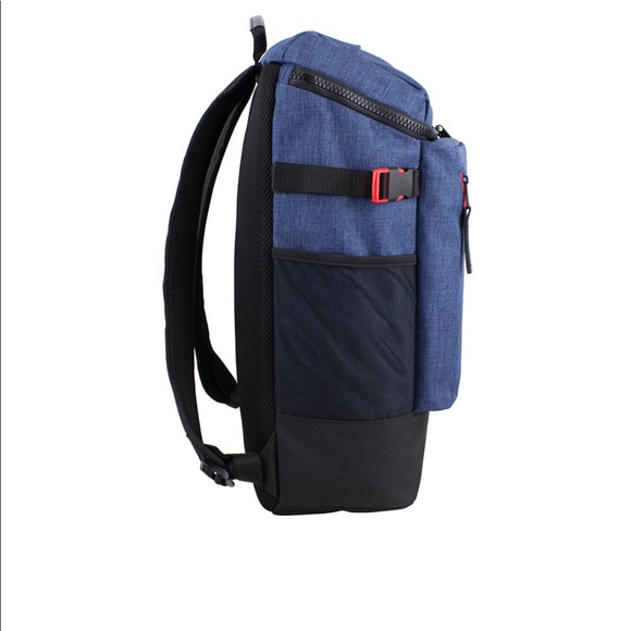 Blue Chambray Backpack - Picture 4 of 6