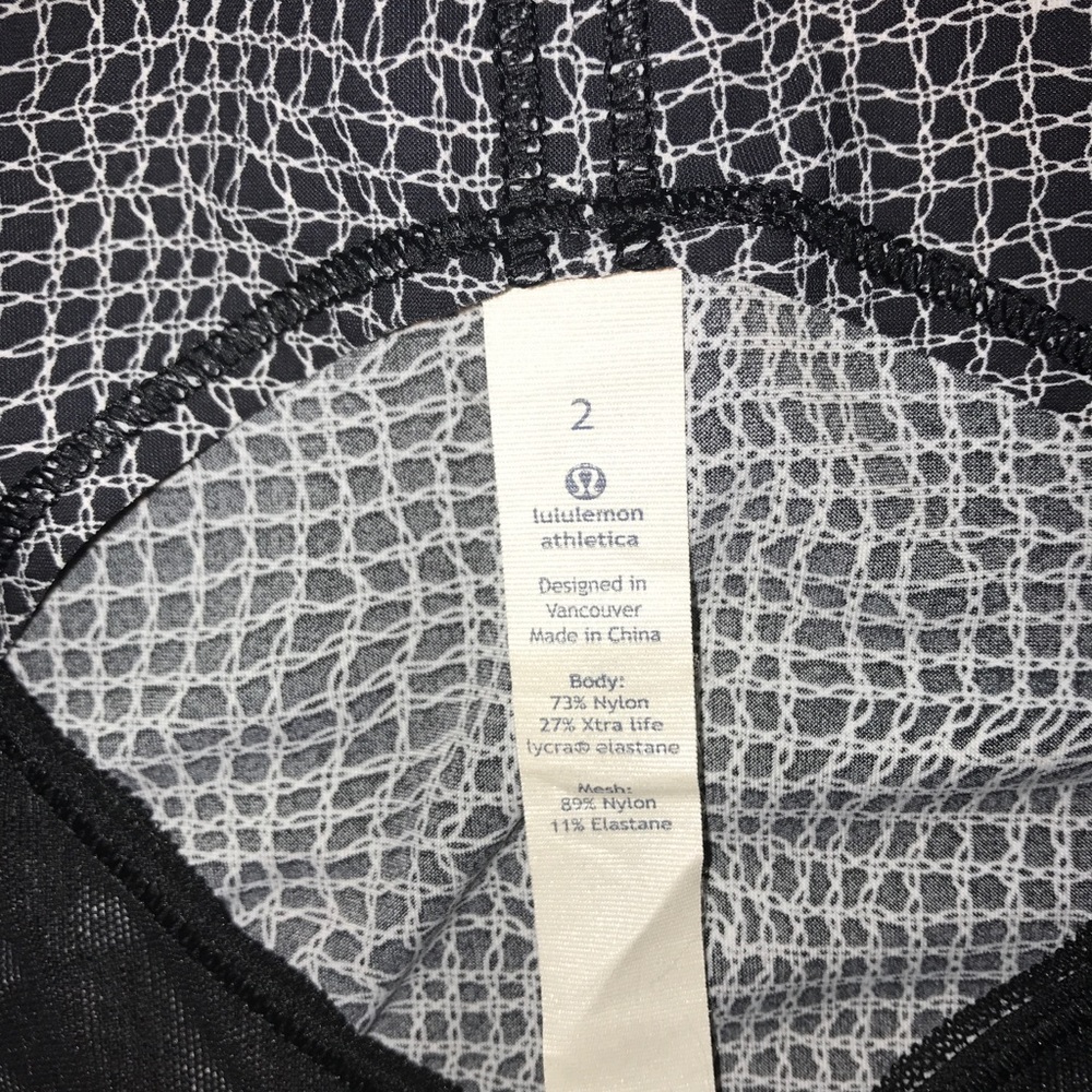 Lulu lemon tank only worn once