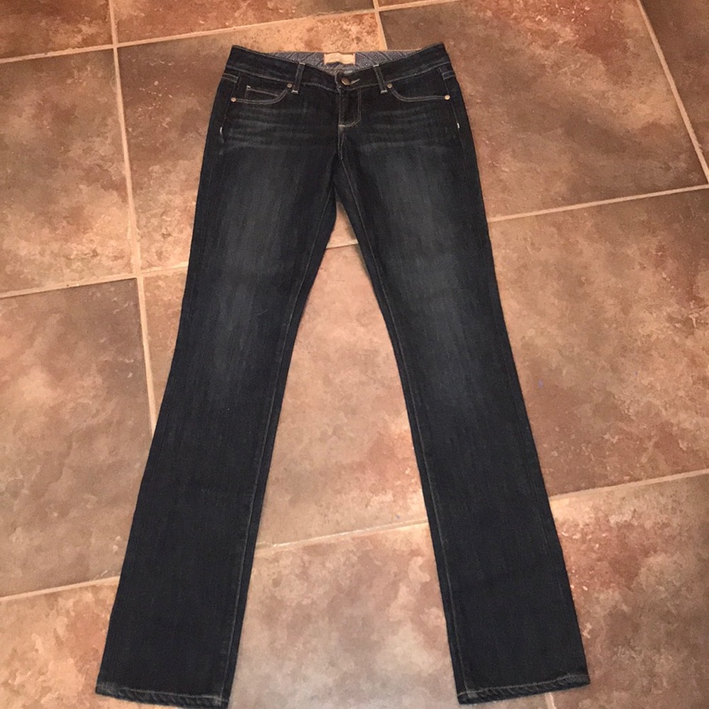 PAIGE JEANS- LOWRISE SKINNY Sz 26 inseam 33” New💞
