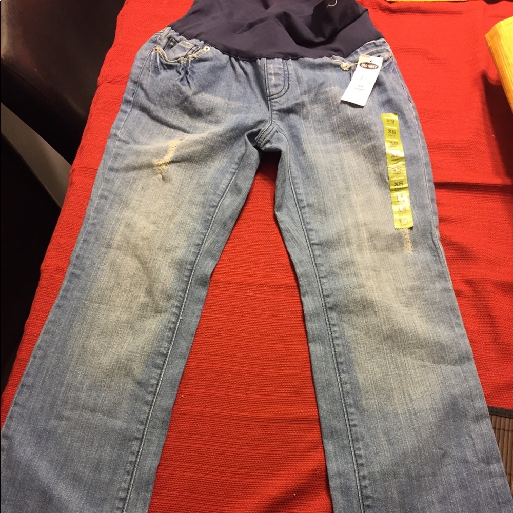 Old Navy Maternity Jeans