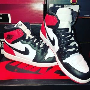 Air Jordan Shoes - Jordan 1 Retro OG Black Toe Air Jordan Shoes - Jordan 1 Retro OG Black Toe