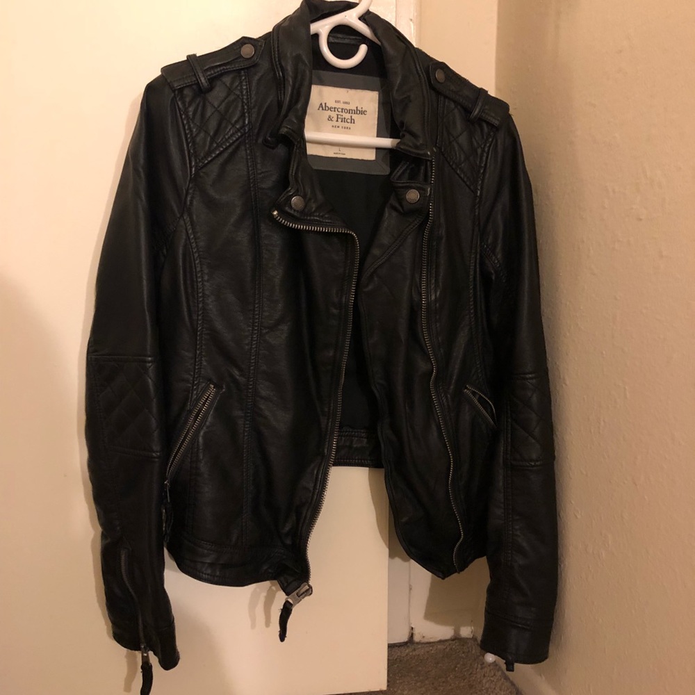 Abercrombie & Fitch Faux Leather Jacket