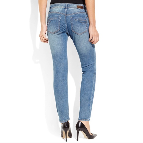 DKNY City skinny faded 5 pocket zip fly, silver - Picture 4 of 4