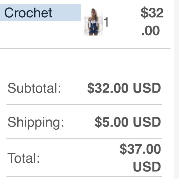 . White Off The Shoulder Crochet Tie Crop Top - Picture 8 of 10