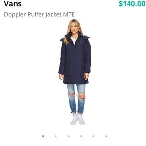 Vans women’s Doppler Puffy jacket - Brand new