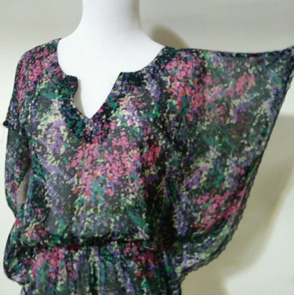 Lace/Sheer Blouse