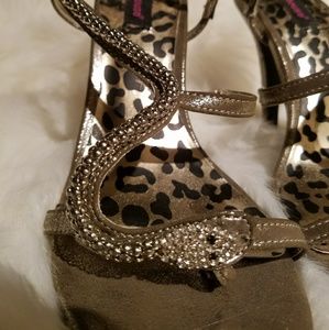 Dollhouse Silver Heels