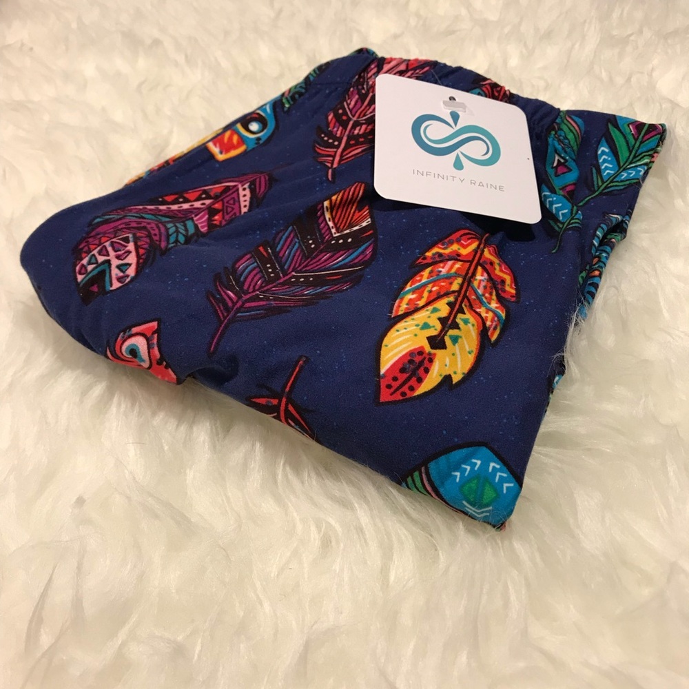 Dream Feather Print Leggings - Picture 5 of 5