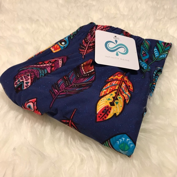 Dream Feather Print Leggings - Picture 3 of 5