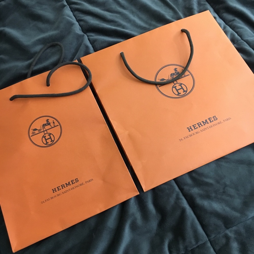 Hermes Shopping Bags